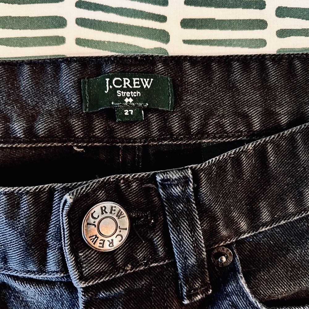 J.Crew Black Stretch Skinny Jeans – Size 27 - Picture 3 of 7